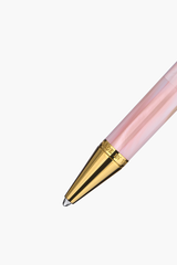 BLU-1997 - Ballpoint Pen - Mississippi Pink Pearl - Gold Plated