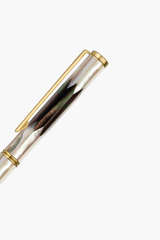 Inspired  - Bút Ký Ngọc Trai Trắng Bắc Úc - Ngọc Trai Đen Tahiti - Mạ Titanium Gold