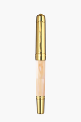 BLU-1997 - Fountain Pen - Mississippi Orange Pearl - Gold Plated
