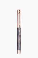 Gemprise - Fountain Pen - Tahiti Black Pearl - Rose Gold Plated