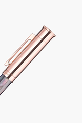 Gemprise - Fountain Pen - Tahiti Black Pearl - Rose Gold Plated