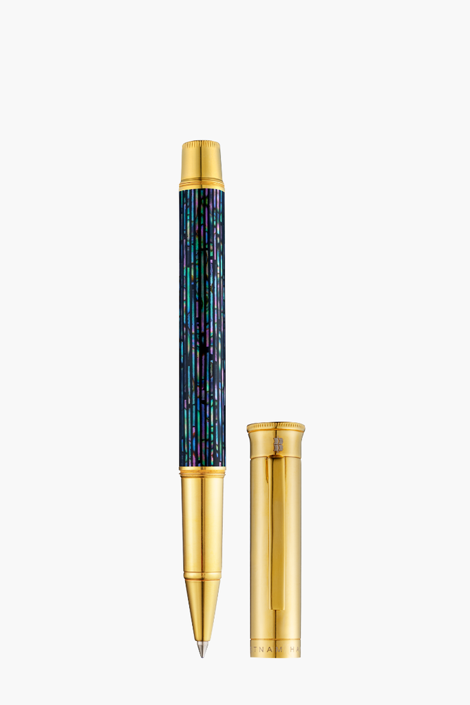 Gemprise - Lacquer Pen - Hill Of Dream - Rollerball - Gold Plated