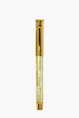 Gemprise - Rollerball Pen - Northern Australia Golden Pearl - Gold Plated