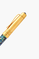Ta Thanh Thien - Thuy - Checked - New Zealand Abalone - Gold Plated