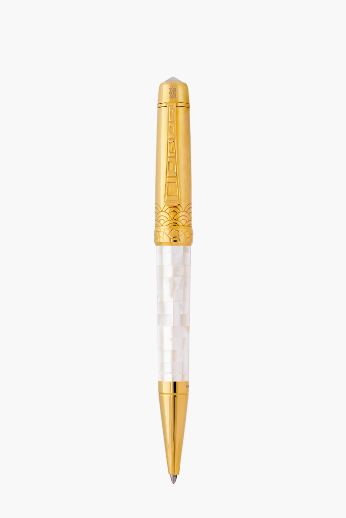 Ta Thanh Thien - Thuy - Checked - Northern Australia White Pearl - Gold Plated