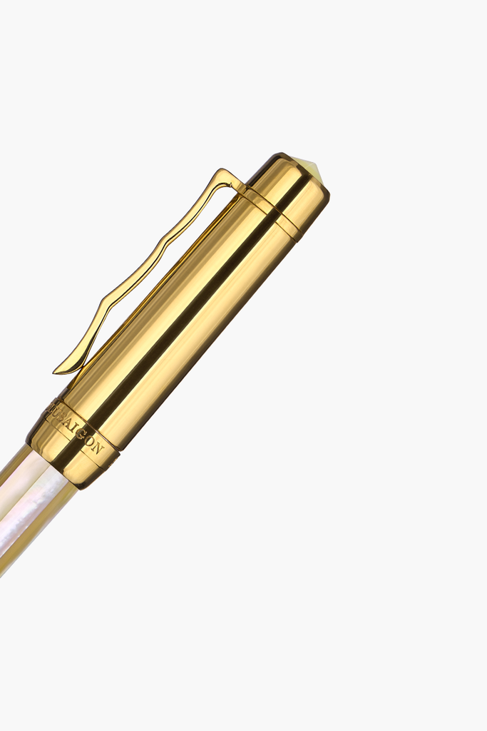BLU-1997 - Bút Bi Ngọc Trai Vàng Bắc Úc - Mạ Vàng