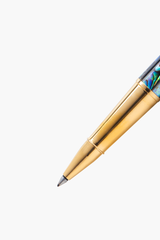 Gemperor - Rollerball Pen - New Zealand Abalone  - Gold Plated