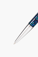 Bút Sơn Mài Urushi M2 - Bút Ký Bào Ngư New Zealand - Mạ Vàng Trắng