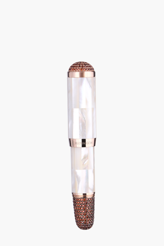 Cleopatra's Kiss - Glamour Edition - Bút Mực Nước Ngọc Trai Trắng Bắc Úc - Mạ Vàng Hồng