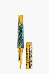 Blutinum - Rollerball Pen - New Zealand Abalone - Gold Plated