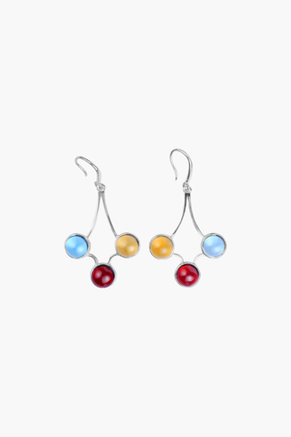 Earrings - Rainbow Drops -1