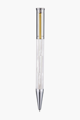 Mastery - Northern Australia White Pearl - White Gold Plated With Gold Clip