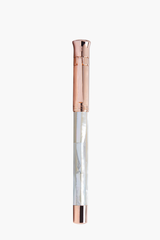 Gemperor - Rollerball Pen - Northern Australia White Pearl - Rose Gold Plated