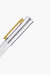 Mastery - Northern Australia White Pearl - White Gold Plated With Gold Clip