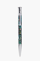 Visionary - New Zealand Abalone - Drought - White Gold Plated