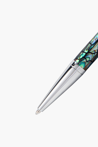 Visionary - New Zealand Abalone - Drought - White Gold Plated