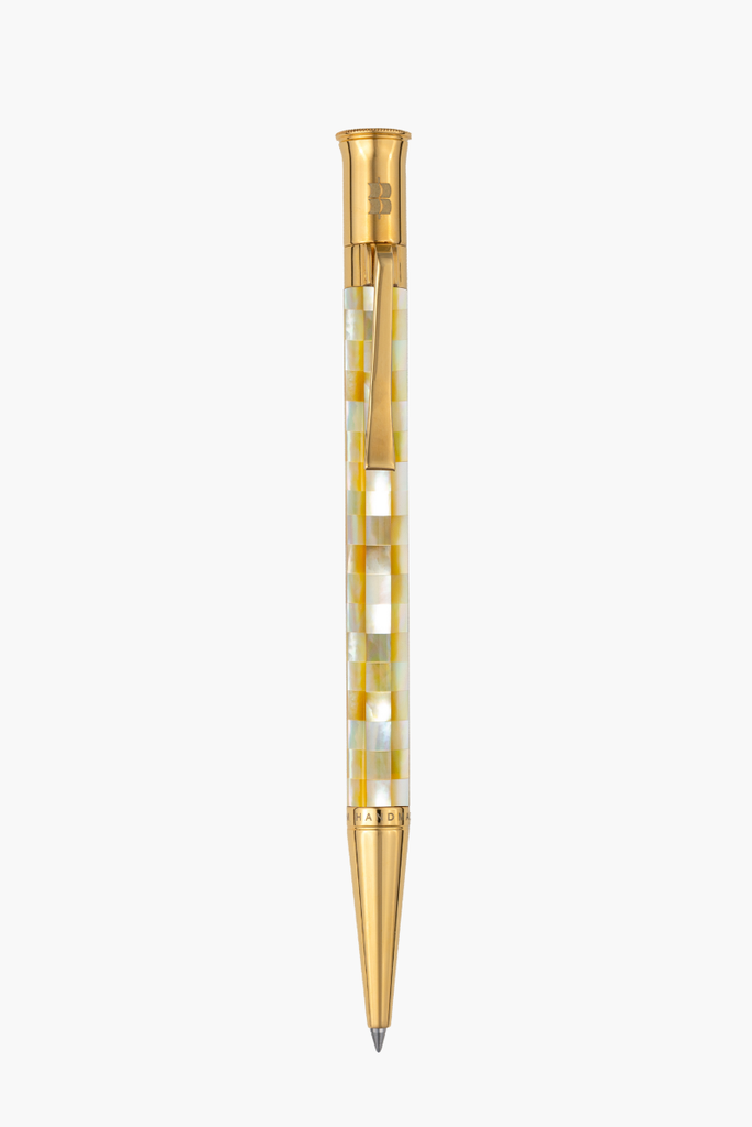 Visionary - Checked - Northern Australia Golden Pearl - Gold Plated