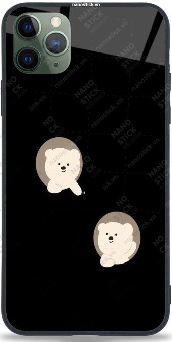Ốp Lưng iPhone 11 Pro Max in hình Gấu Chibi 001 – Nanostick ...