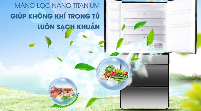 Tủ lạnh Hitachi Inverter 525 lít R-X670GV (X)