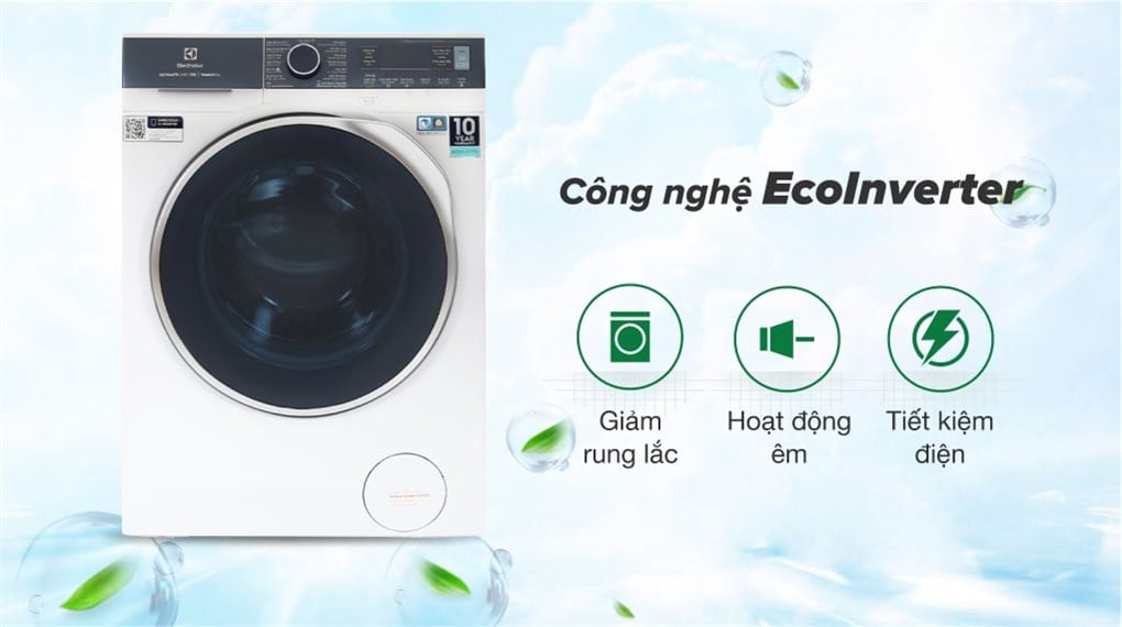 Máy giặt sấy Electrolux Inverter 11 kg EWW1142Q7WB – Điện Máy NetBuy