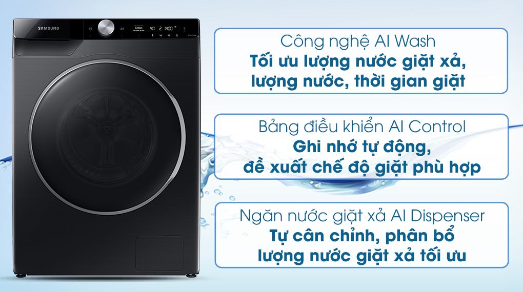 Máy giặt Samsung Inverter 10 kg WW10TP44DSB/SV – Điện Máy NetBuy