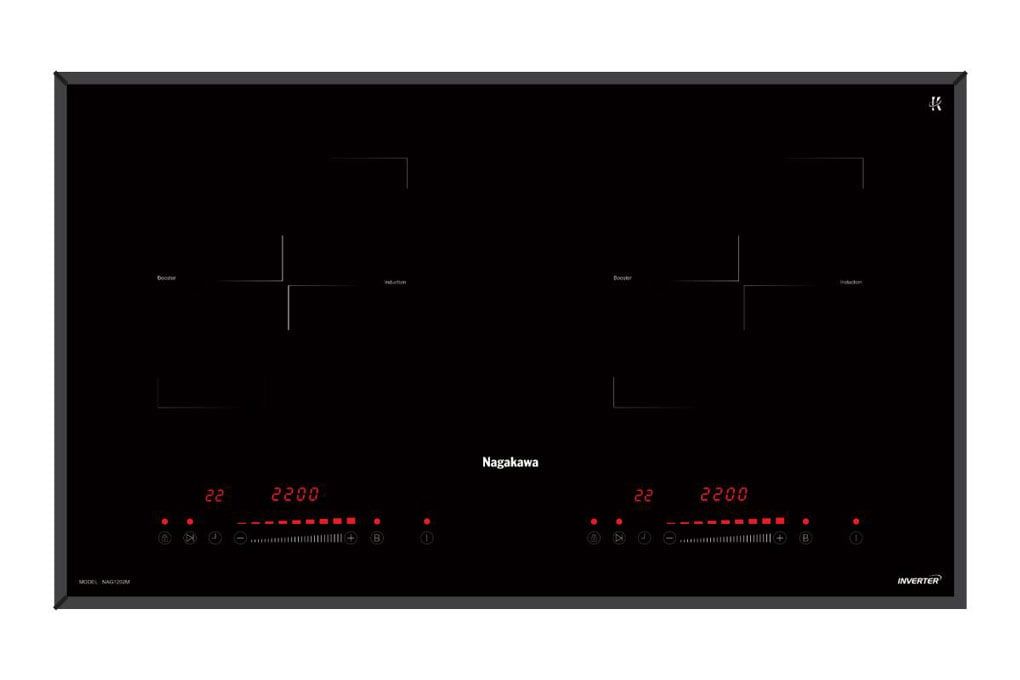 Bếp từ đôi Nagakawa NAG1202M