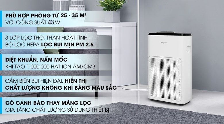 Máy lọc không khí Kangaroo KG38AP