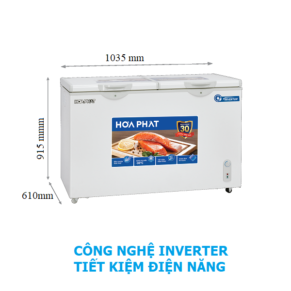 Tủ Đông Mát 205L Hòa Phát HPF BD8205