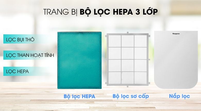 Máy lọc không khí Kangaroo KG40AP
