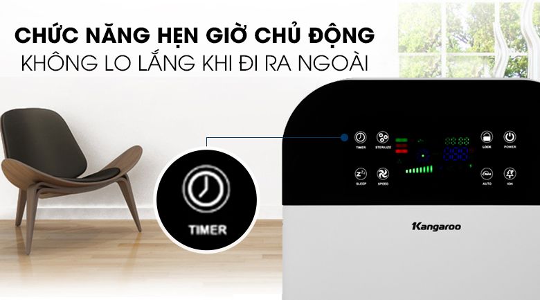 Máy lọc không khí Kangaroo KG40AP
