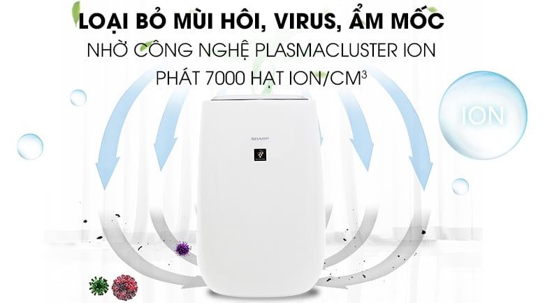 Máy lọc không khí Sharp FP-J40E-W