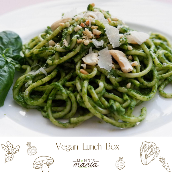  Mỳ Ý sốt Pesto (Vegan Pesto Pasta) 