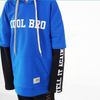 KCHO0010 - ÁO HOODIE TRẺ EM TAY 2 LỚP