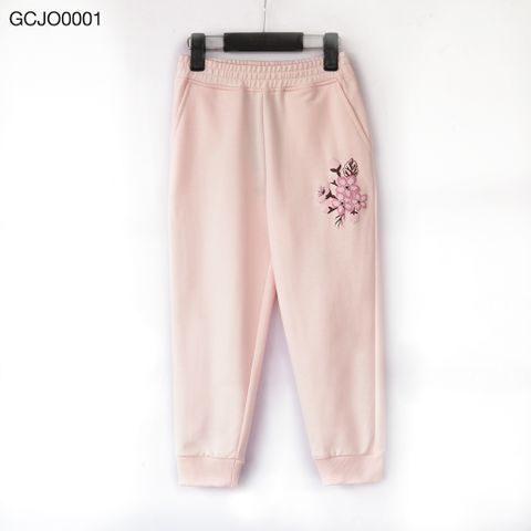 GCJO0001-S1-M002 QUẦN JOGGER BÉ GÁI HOA ANH ĐÀO MÀU HỒNG SIZE NHỎ