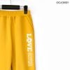 GCJO0001-S1-Y008 QUẦN JOGGER BÉ GÁI LOVE SAYME MÀU VÀNG SIZE NHỎ