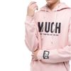 MCHO0006-S1-M003 ÁO HOODIE NAM MÀU HỒNG BỤI