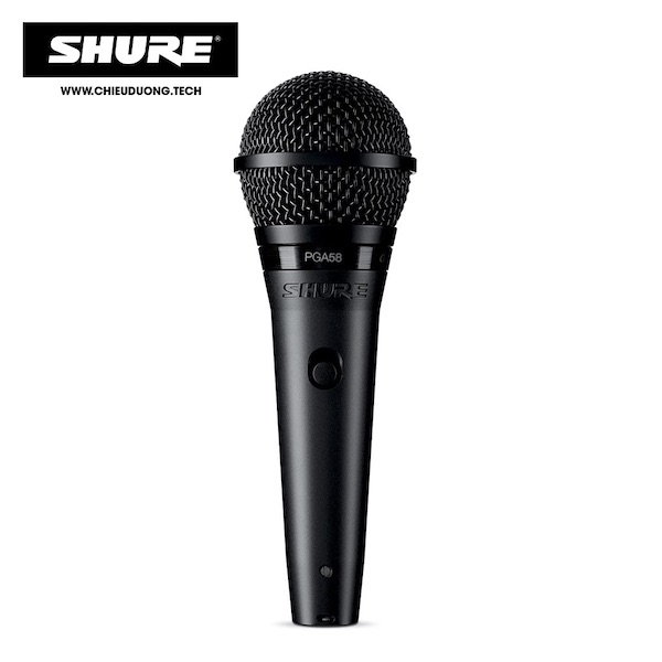 Micrófono Shure PGA58-XLR: Calidad Profesional para tu Voz - Microfono Shure Sm58-lc