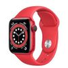 iWatch Series 6 (GPS + Cellular) 44mm Viền Nhôm Đỏ - Dây Cao Su Đỏ, Apple VN