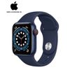 iWatch Series 6 (GPS + Cellular) 44mm Viền Nhôm Xanh dương - Dây Cao Su Xanh Navy, Apple VN