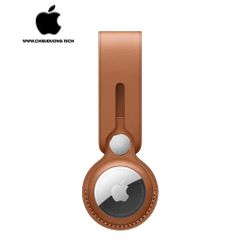 Phụ kiện dây AirTag Leather Loop Apple VN