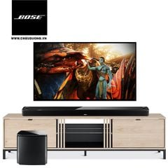 Dàn âm thanh Bose: Loa Bose Smart Ultra Soundbar và Loa trầm Bose Bass Module 700