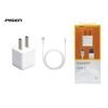 Combo sạc cáp Pisen lightning 1A