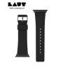 Dây Đeo LAUT PRESTIGE Watch Strap cho iWatch 4/5/6 (42/44mm) - Đen