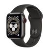 iWatch Series 6 (GPS + Cellular) 44mm Viền Nhôm Xám - Dây Cao Su Đen, Apple VN