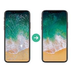 Ép kính iPhone X