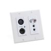 Thiết bị ControlSpace WP22BU-D 2x2 Wall Plate