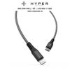 Cáp Hyperdrive C to Lightning Touch 18W 2M MFI