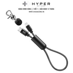 Cáp Hyperdrive C to Lightning Keychain 18W 0.2M MFI