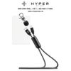 Cáp Hyperdrive C to Lightning Keychain 18W 0.2M MFI