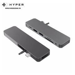 Cổng chuyển HyperDrive Solo 7 trong 1 USB-C Hub cho MacBook, PC & Devices